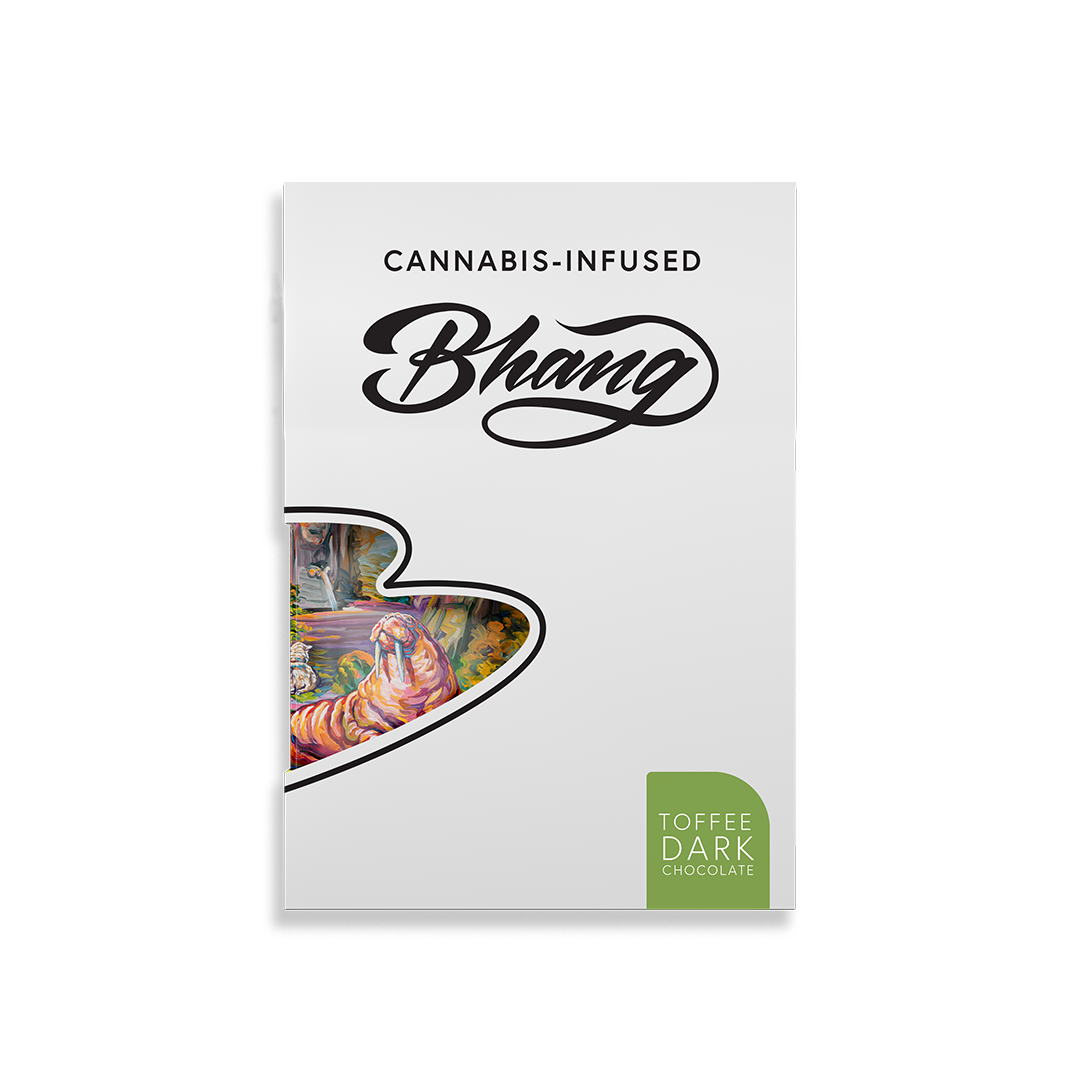 Toffee and Salt Dark Chocolate - Sativa (50mg)
